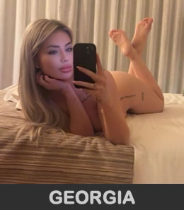 Georgia, stunningly beautiful smoking hot young blonde with a very sexy size 8 body, gorgeous pert natural boobs with lovely erect nipples and a delectable peachy bum