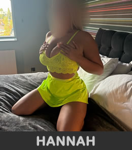 Hannah, red hot blonde with a very sexy size 10 body, amazing big boobs and a lovely juicy bum